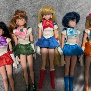 Sailor moon IRWIN doll set

moon, mars, Jupiter, Venus, mercury